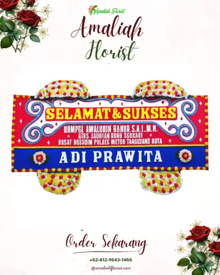 Papan Bunga Ucapan Selamat Sukadarma